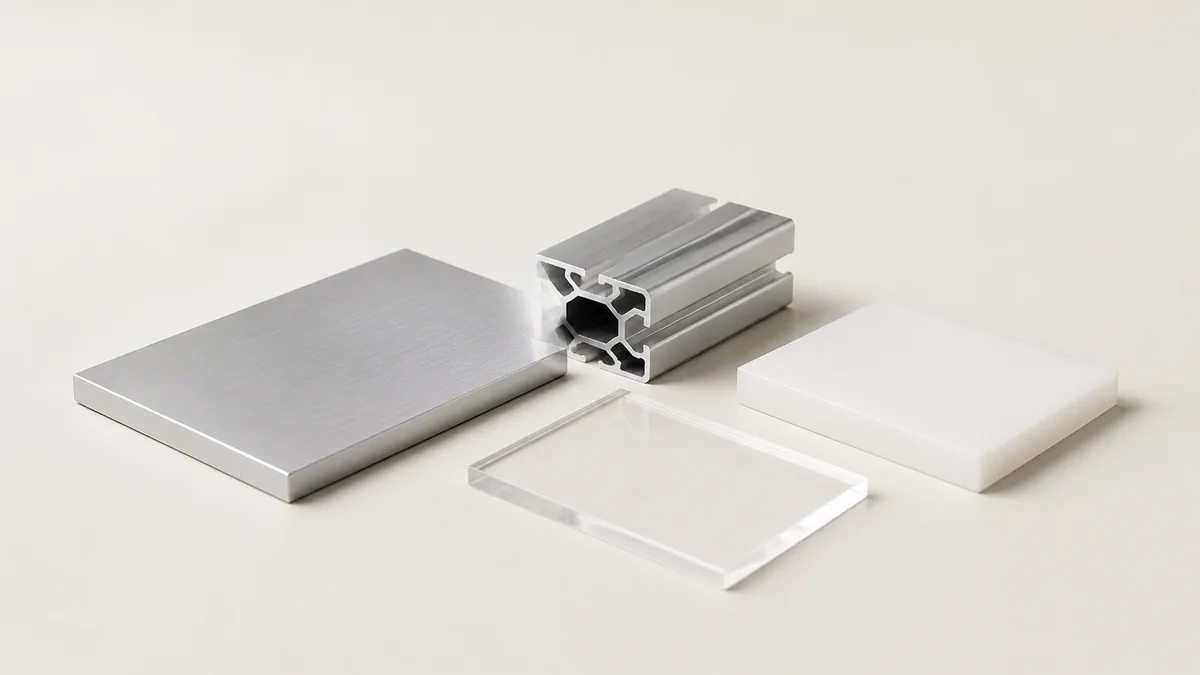 Alluminio e plastiche